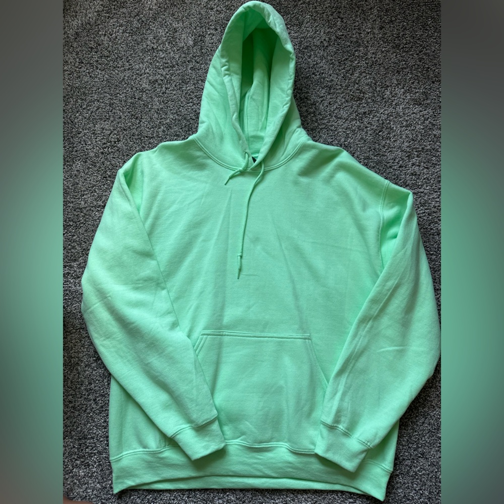 Gildan Light Green Hoodie